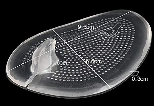 3 Pairs Non-Slip Silicone Gel Thong Sandal Toe Guards Protectors Self-Adhesive Anti-Skid Silicone Flip-Flops Toe Guards Cushions