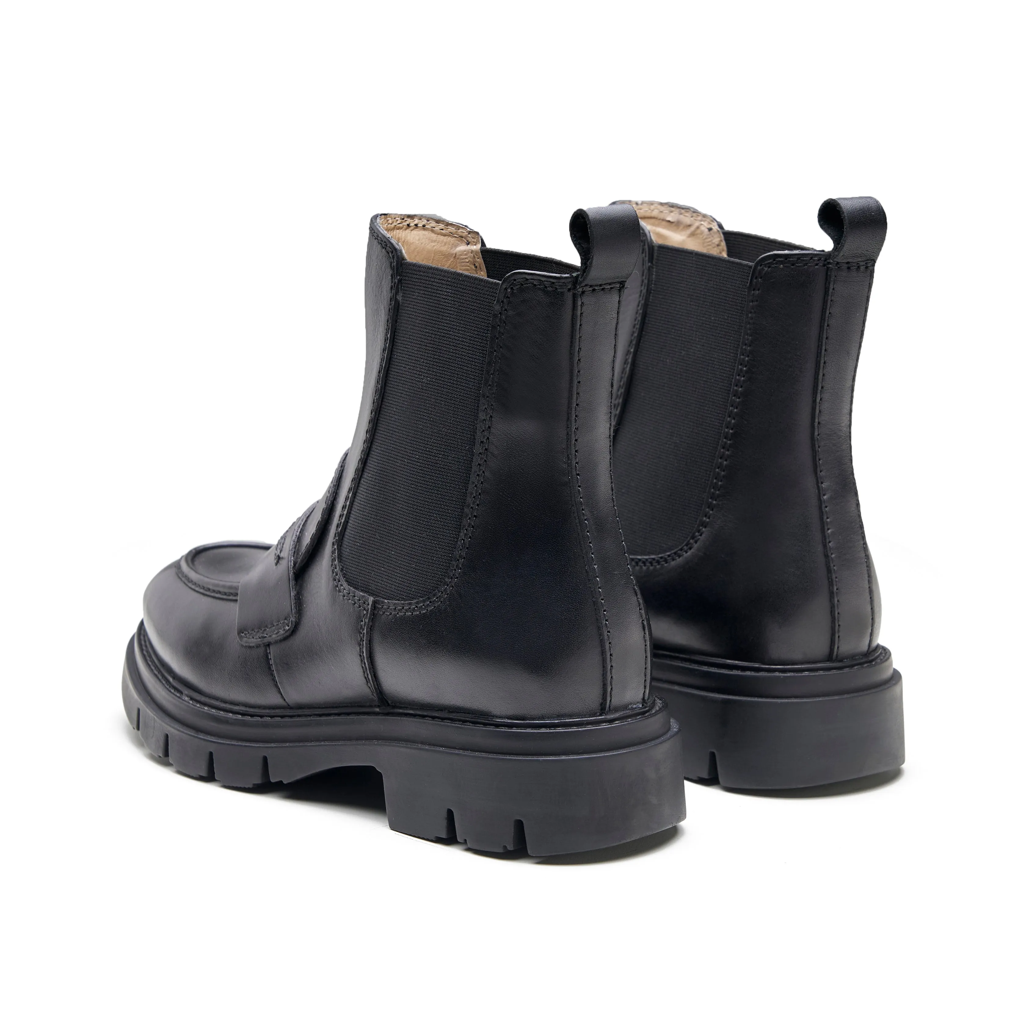Agnes Womens Leather Chelsea Boot