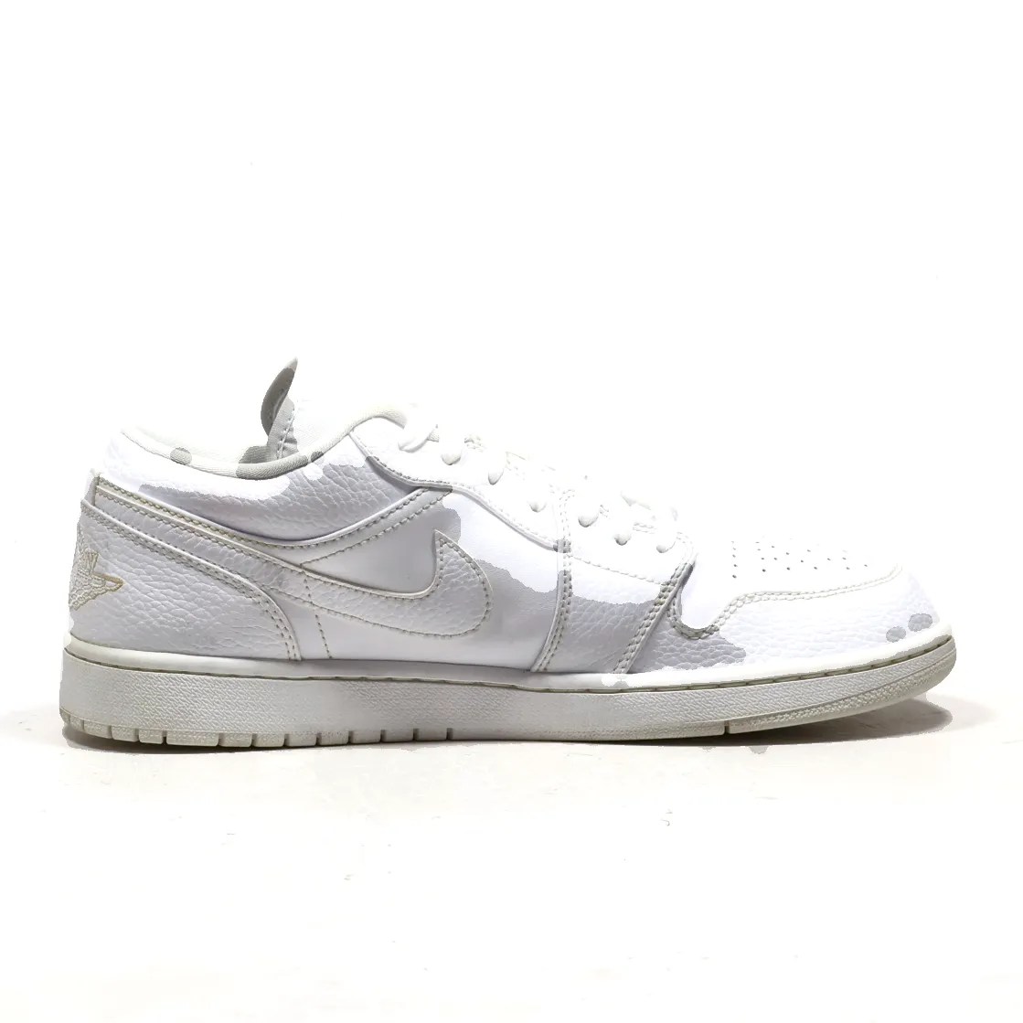 Air Jordan Air Force 1 Low-Top Sneakers Leather White Colour For Men
