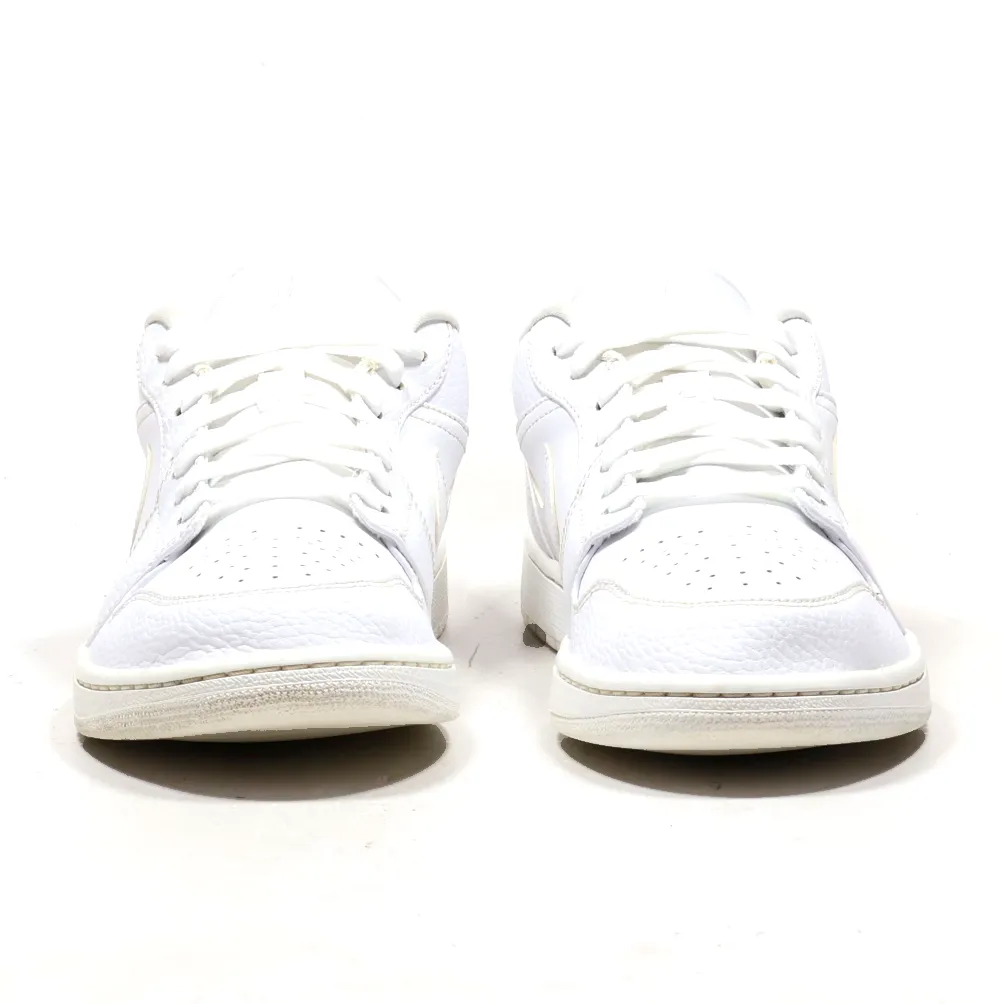Air Jordan Air Force 1 Low-Top Sneakers Leather White Colour For Men