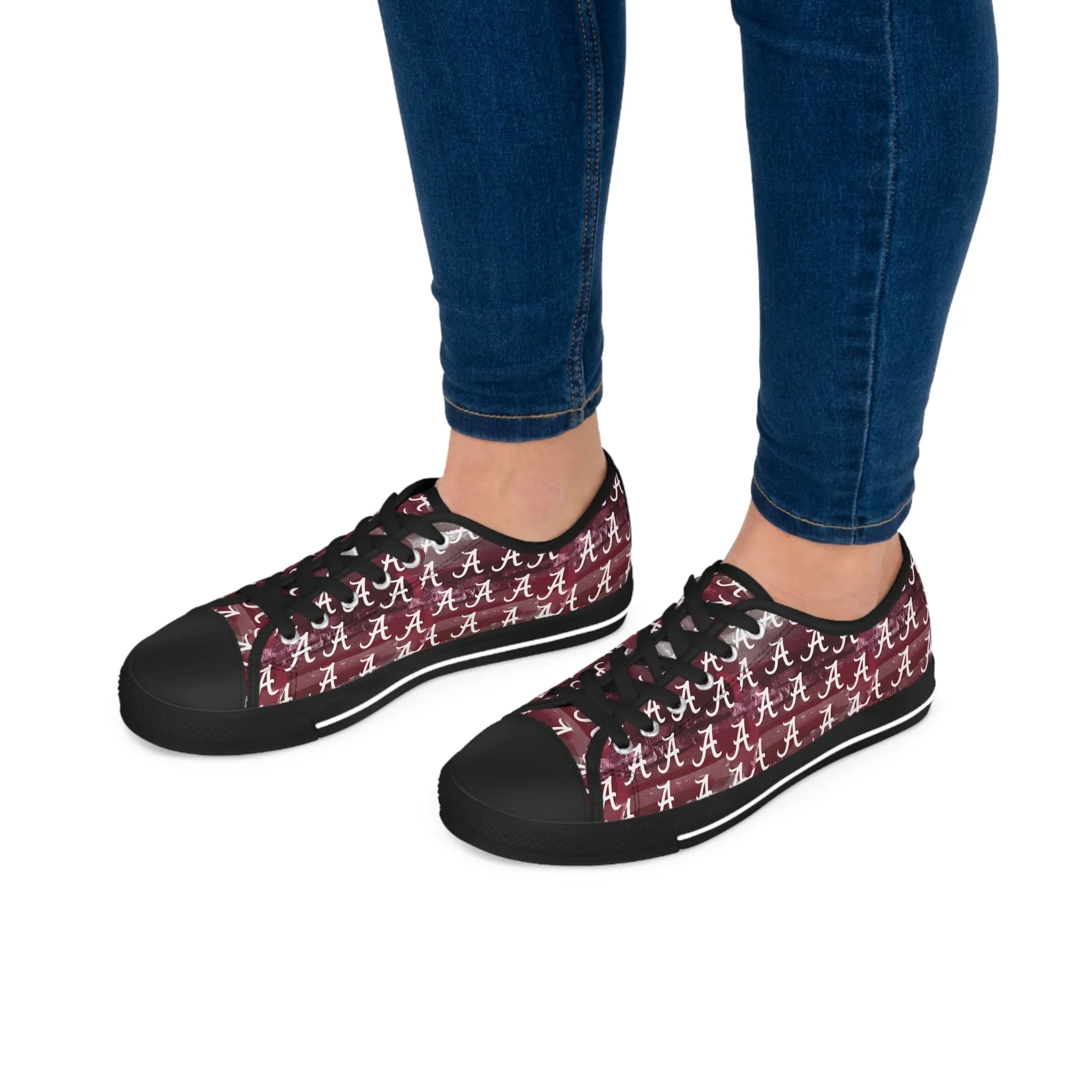 Alabama A red Print sneaker