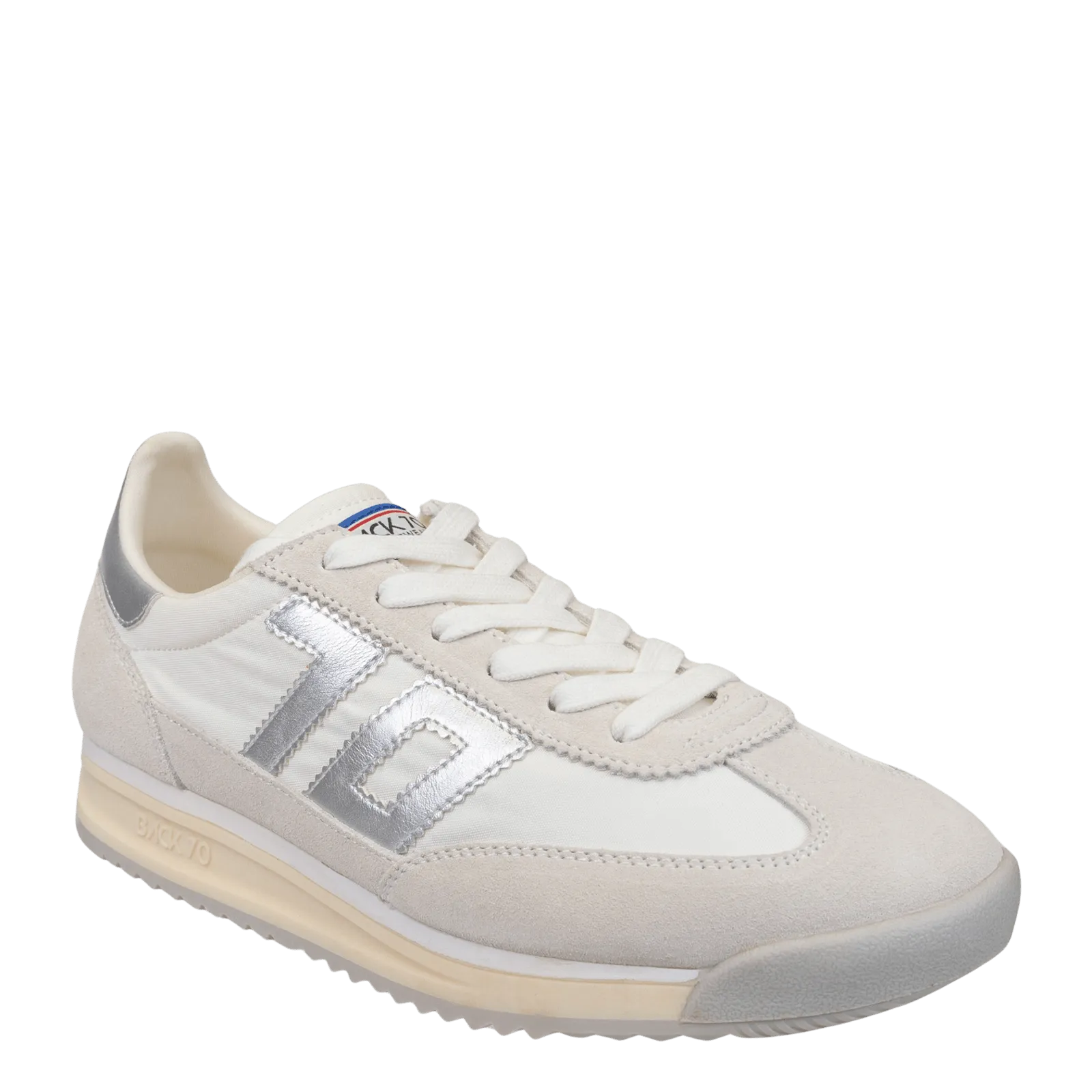 BACK 70 - BARKLEY JOGGER in METALLIC SILVER Sneakers