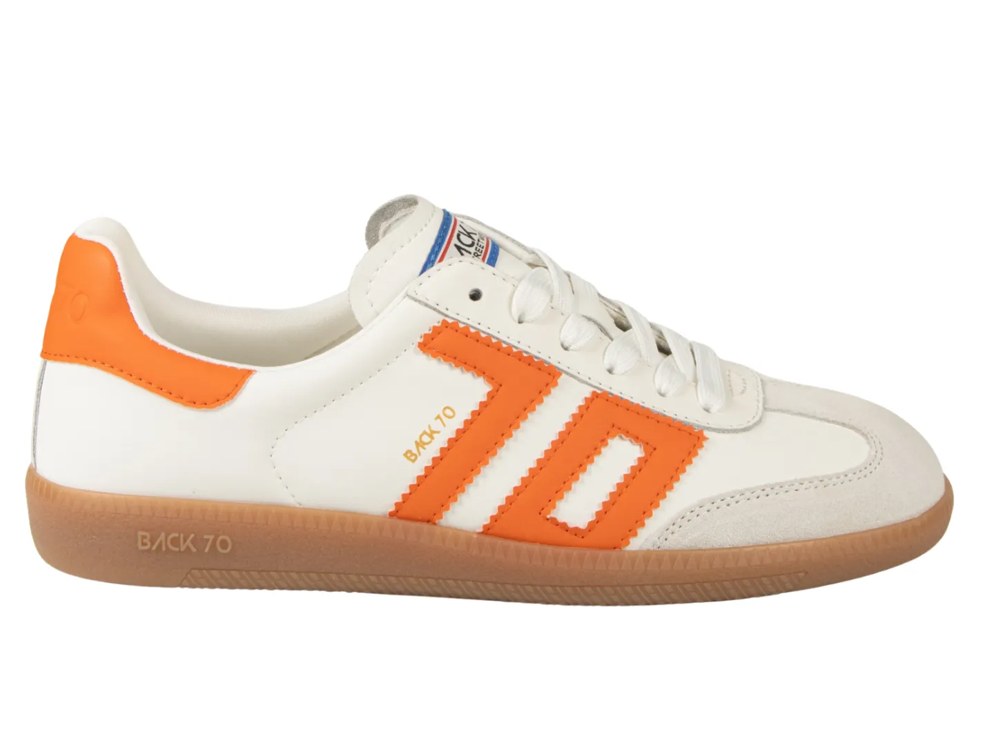 BACK 70 - CLOUD in WHITE ORANGE Sneakers