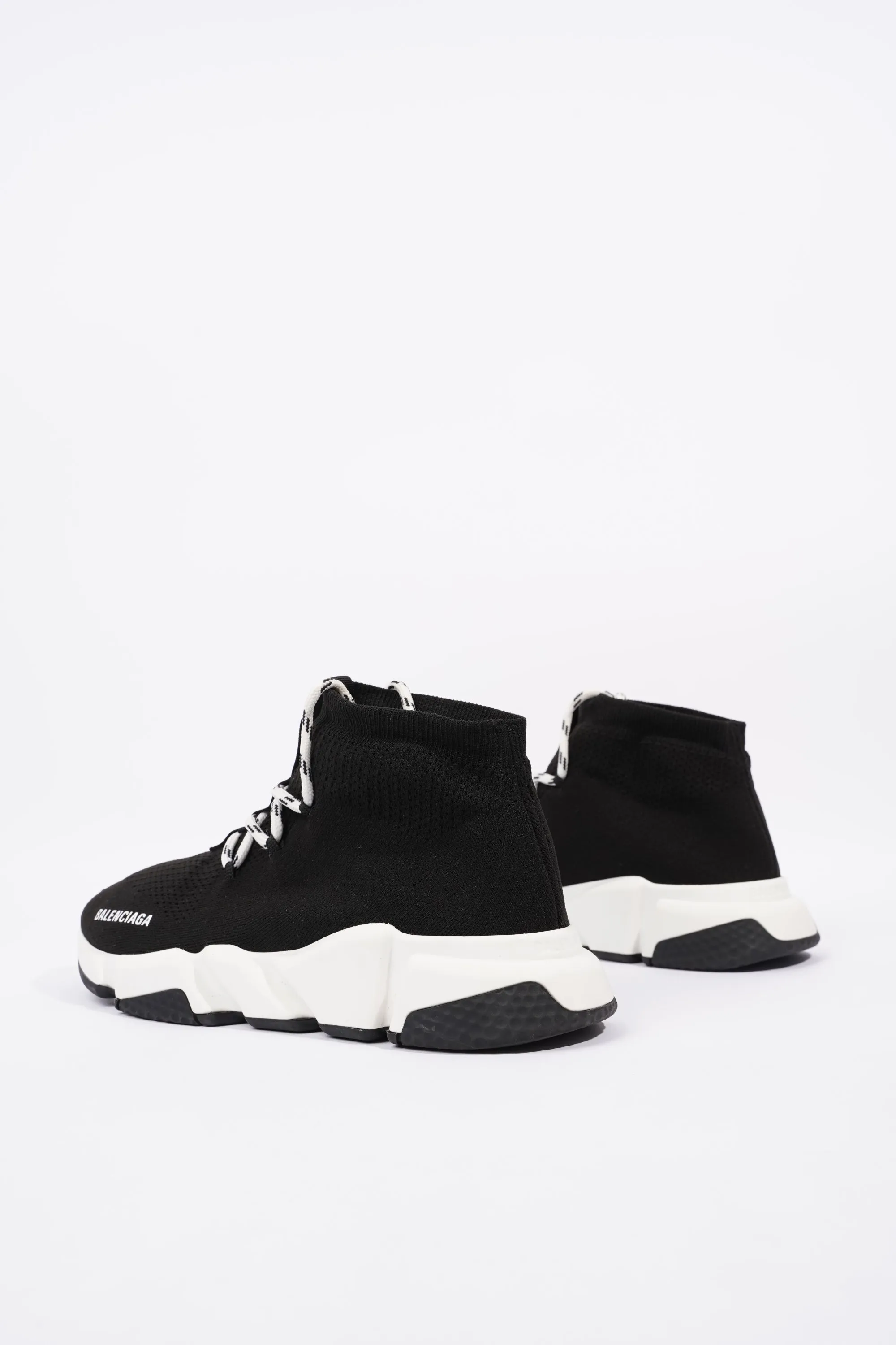 Balenciaga Mens Speed Lace Up Black / White EU 42 / UK 8