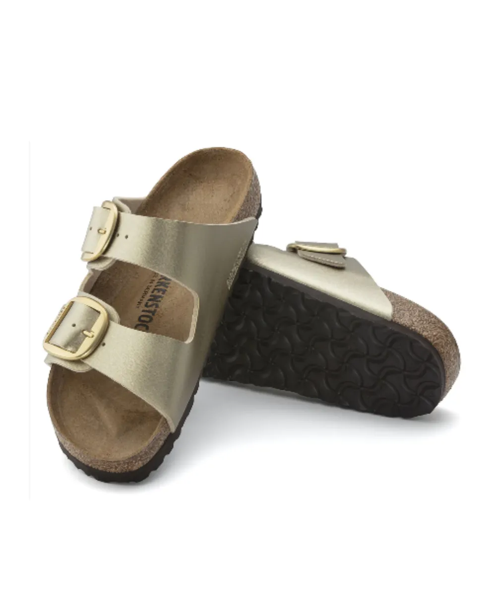 BIRKENSTOCK ARIZONA BIG BUCKLE IN GOLD
