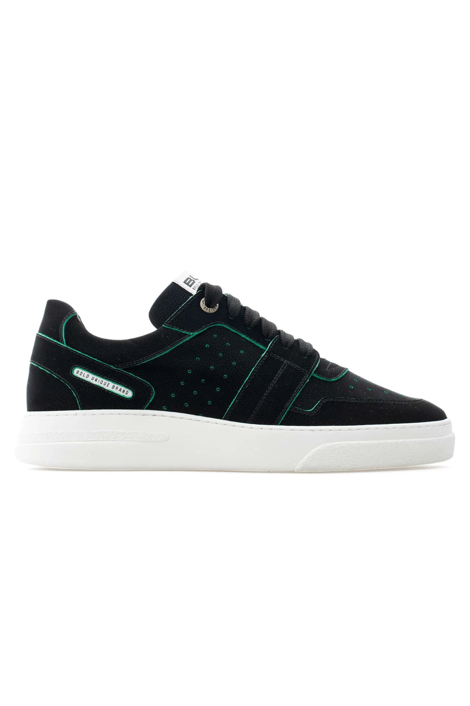 BUB Skywalker - Green Led - Nubuck - Men's Sneakers