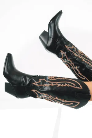 Calvin Boot ~ Black