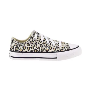 Converse All Star OX Little Kid's Shoes Black-Driftwood-Light Fawn