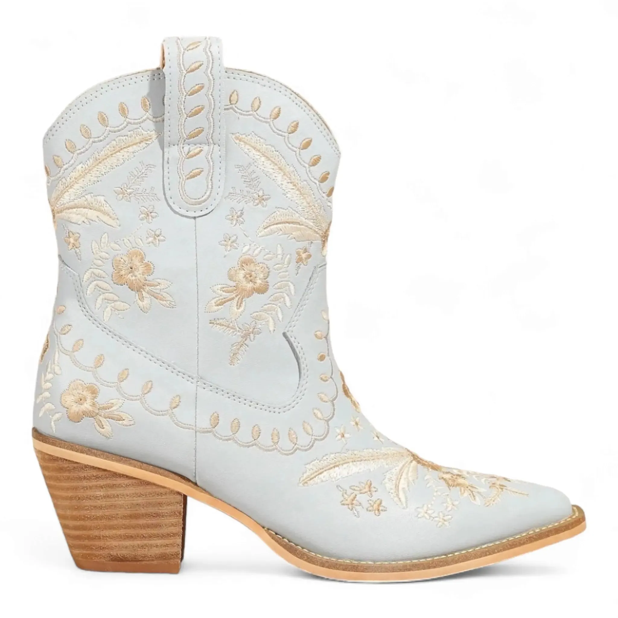 Corral Embroidered Cowgirl Ankle Bootie