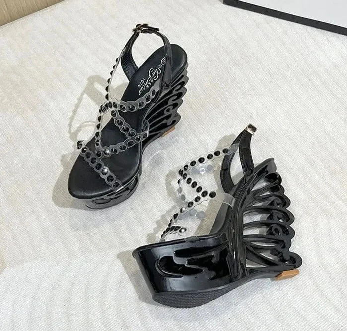Fairy Wedge High Heel Pumps