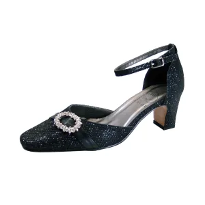 FLORAL Lala Women's Wide Width Open Shank Pumps