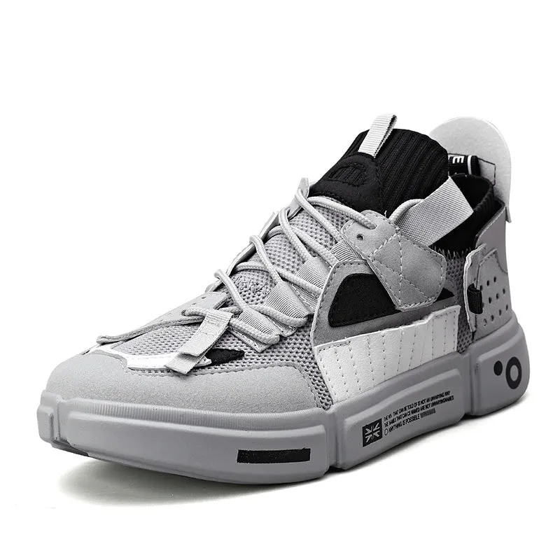 G89 Patchwork Sneakers from Niepce Inc