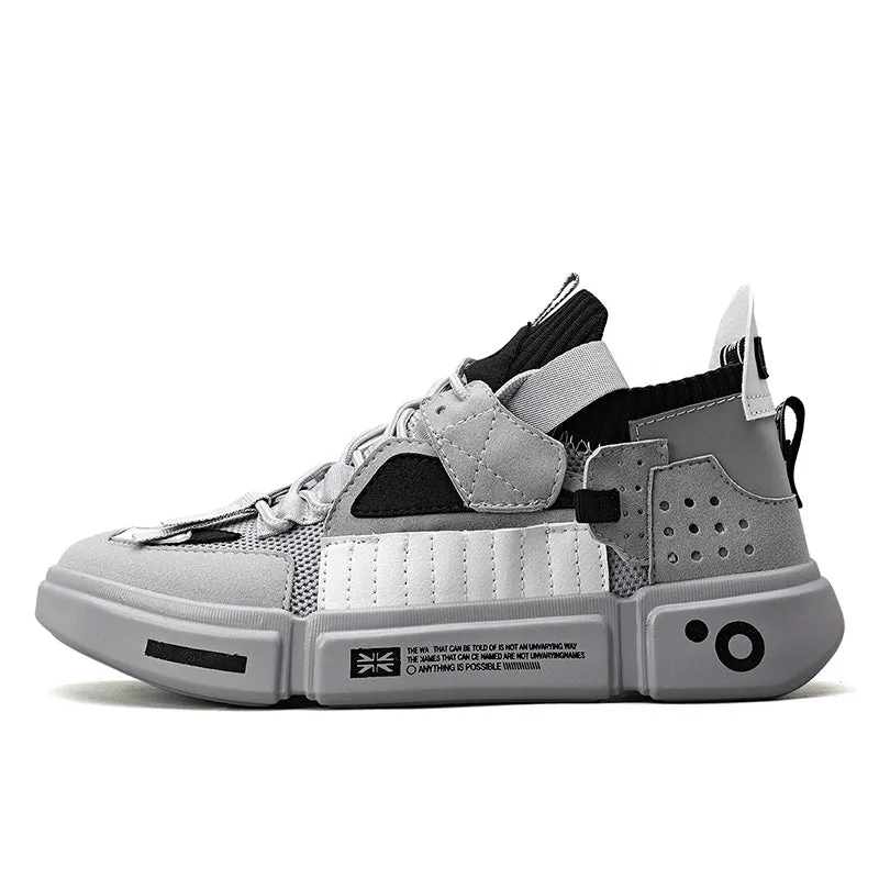 G89 Patchwork Sneakers from Niepce Inc
