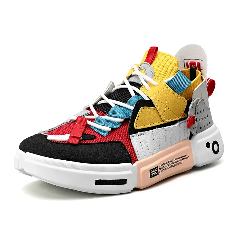 G89 Patchwork Sneakers from Niepce Inc