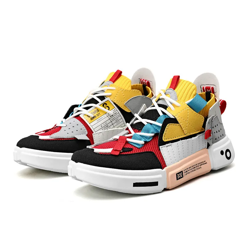 G89 Patchwork Sneakers from Niepce Inc