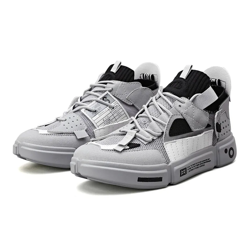 G89 Patchwork Sneakers from Niepce Inc