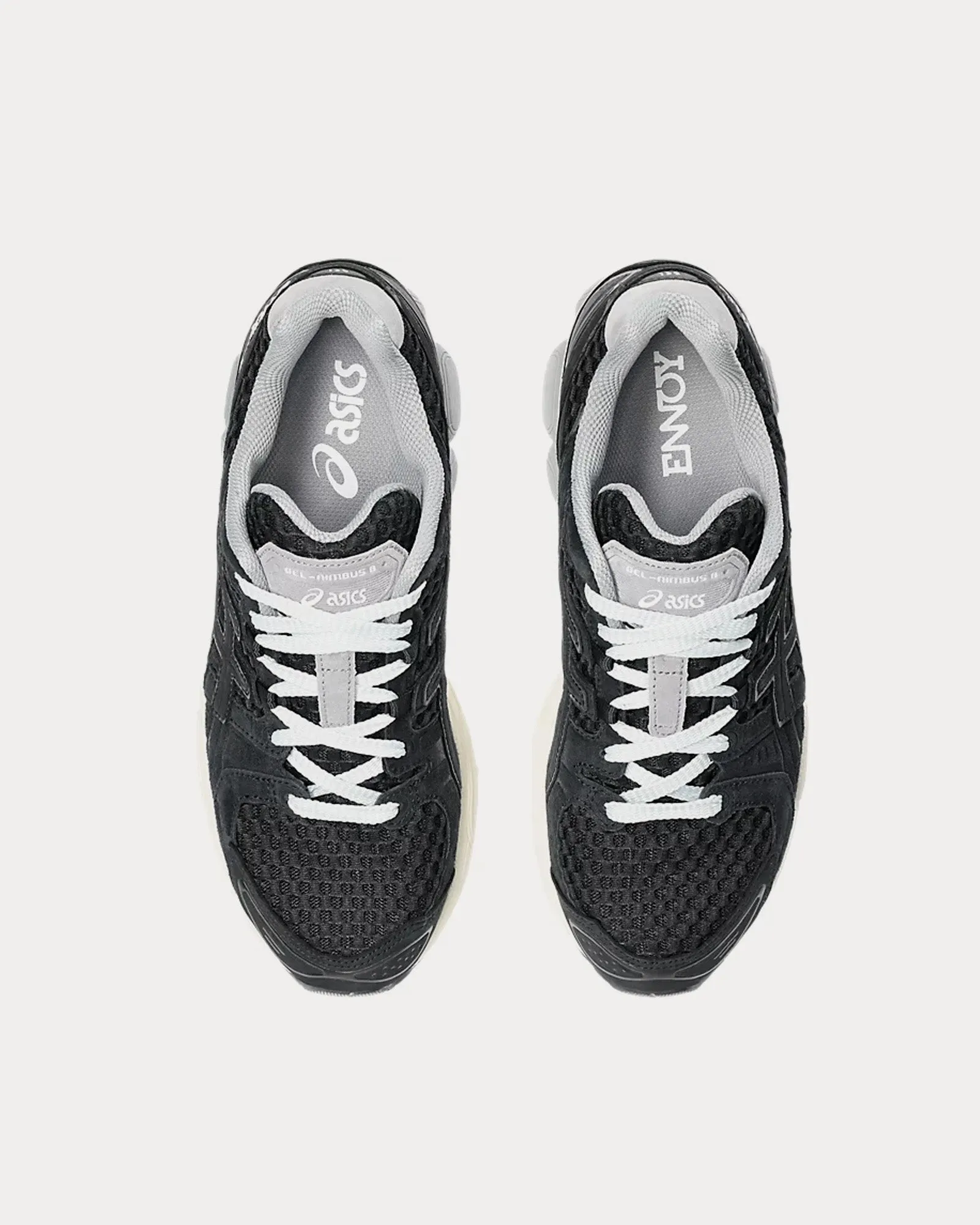 Gel-Nimbus 9 'The Professional' Black / Sheet Rock Low Top Sneakers