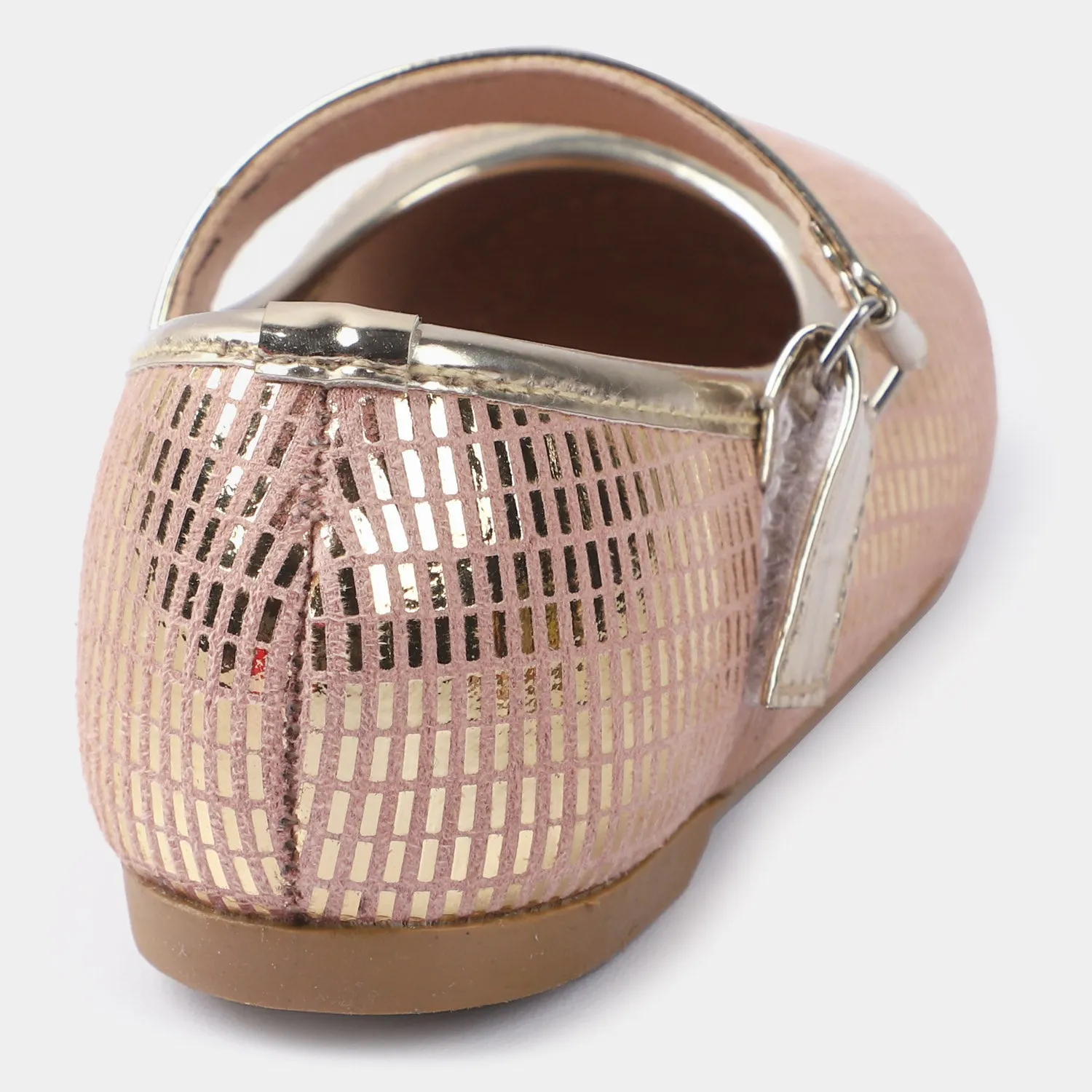 Girls Pumps SA-15-Champagne