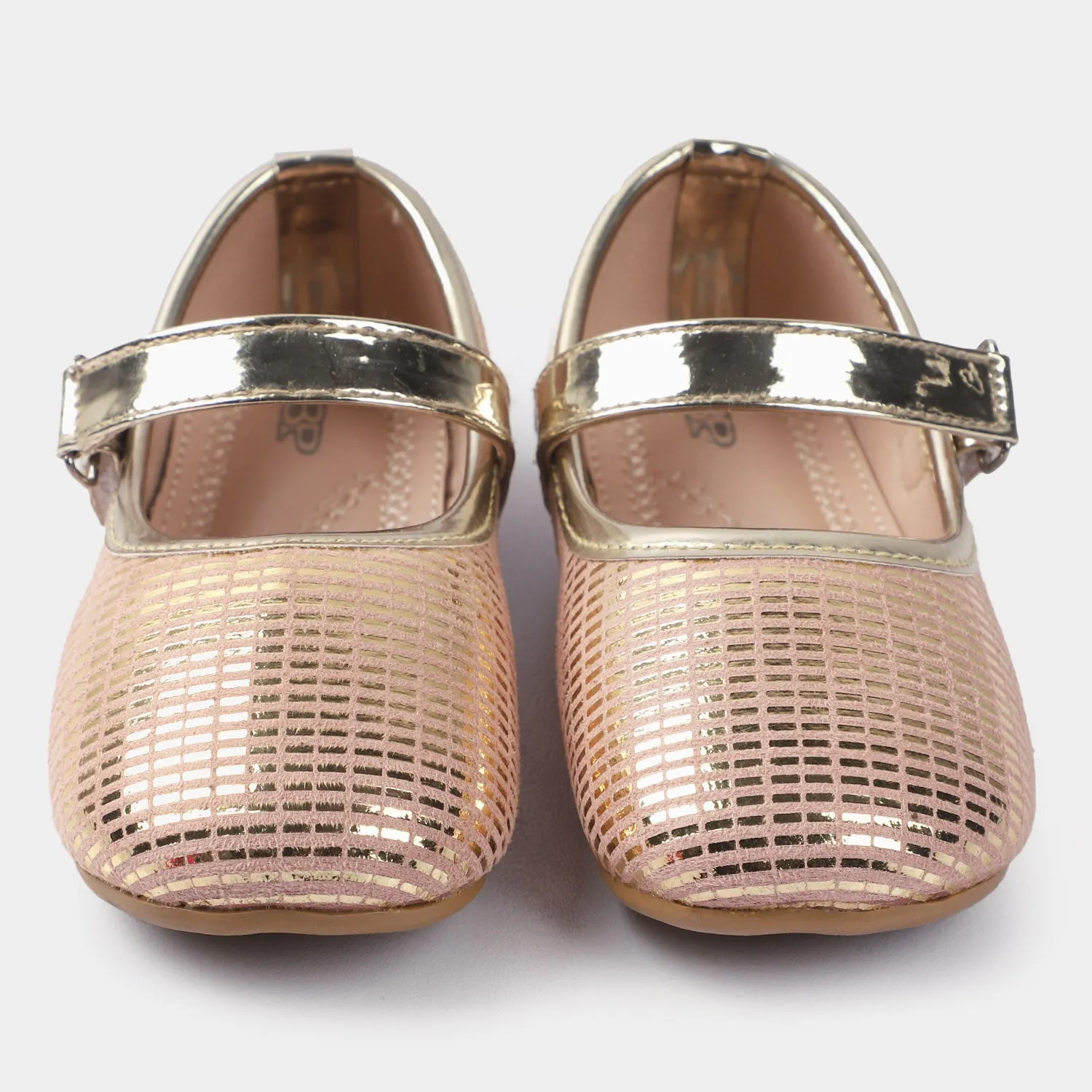 Girls Pumps SA-15-Champagne