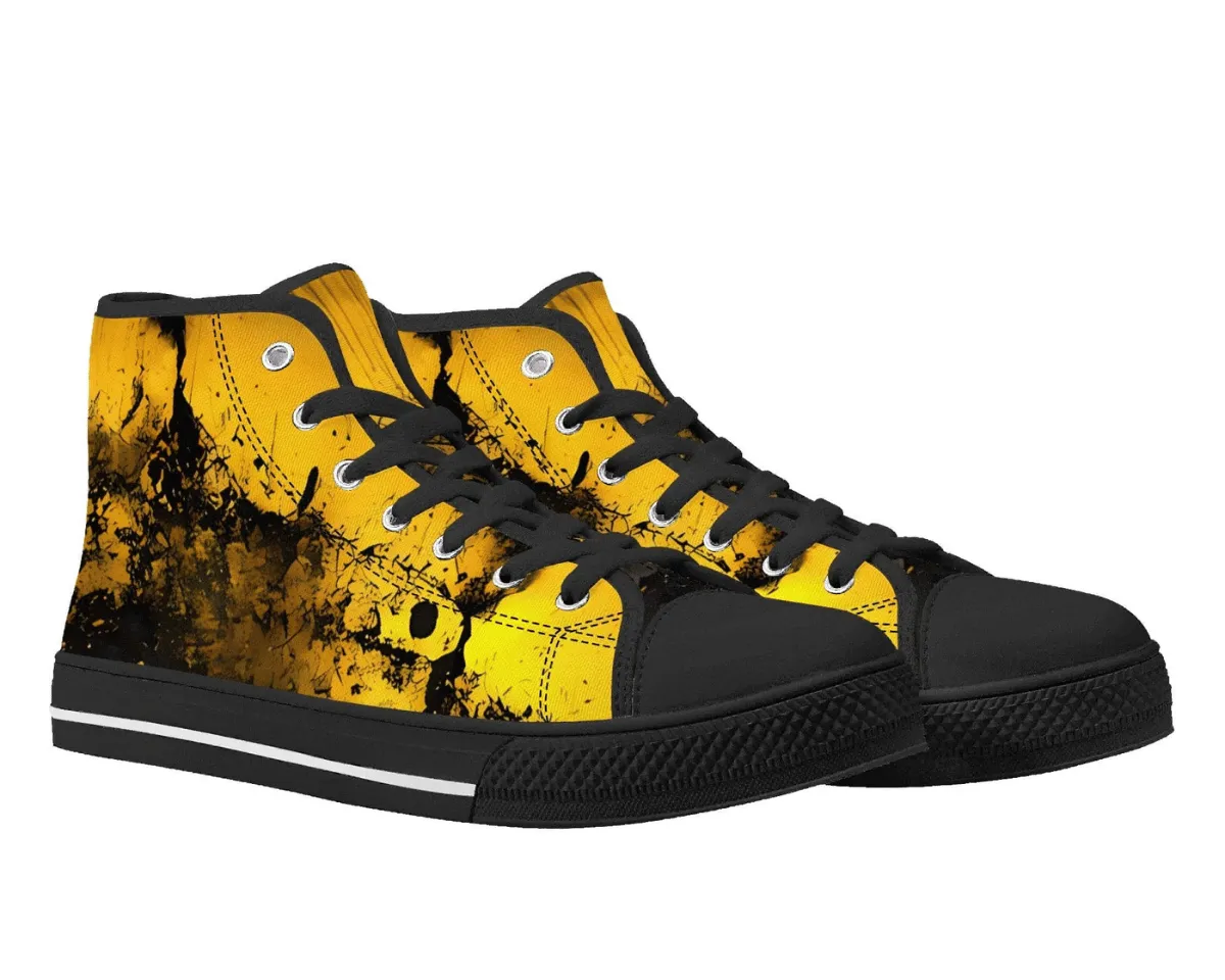 Grunge Splash High Tops
