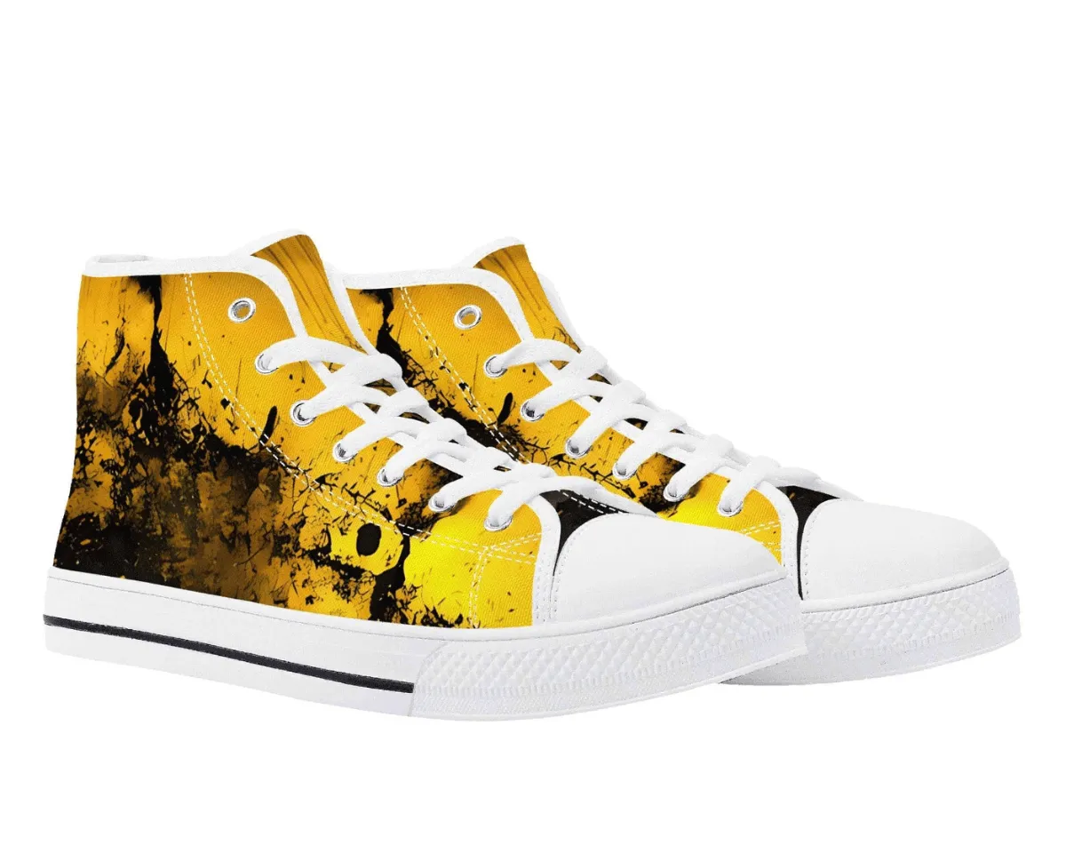 Grunge Splash High Tops