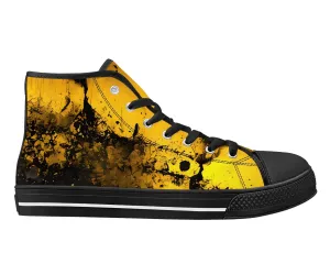 Grunge Splash High Tops