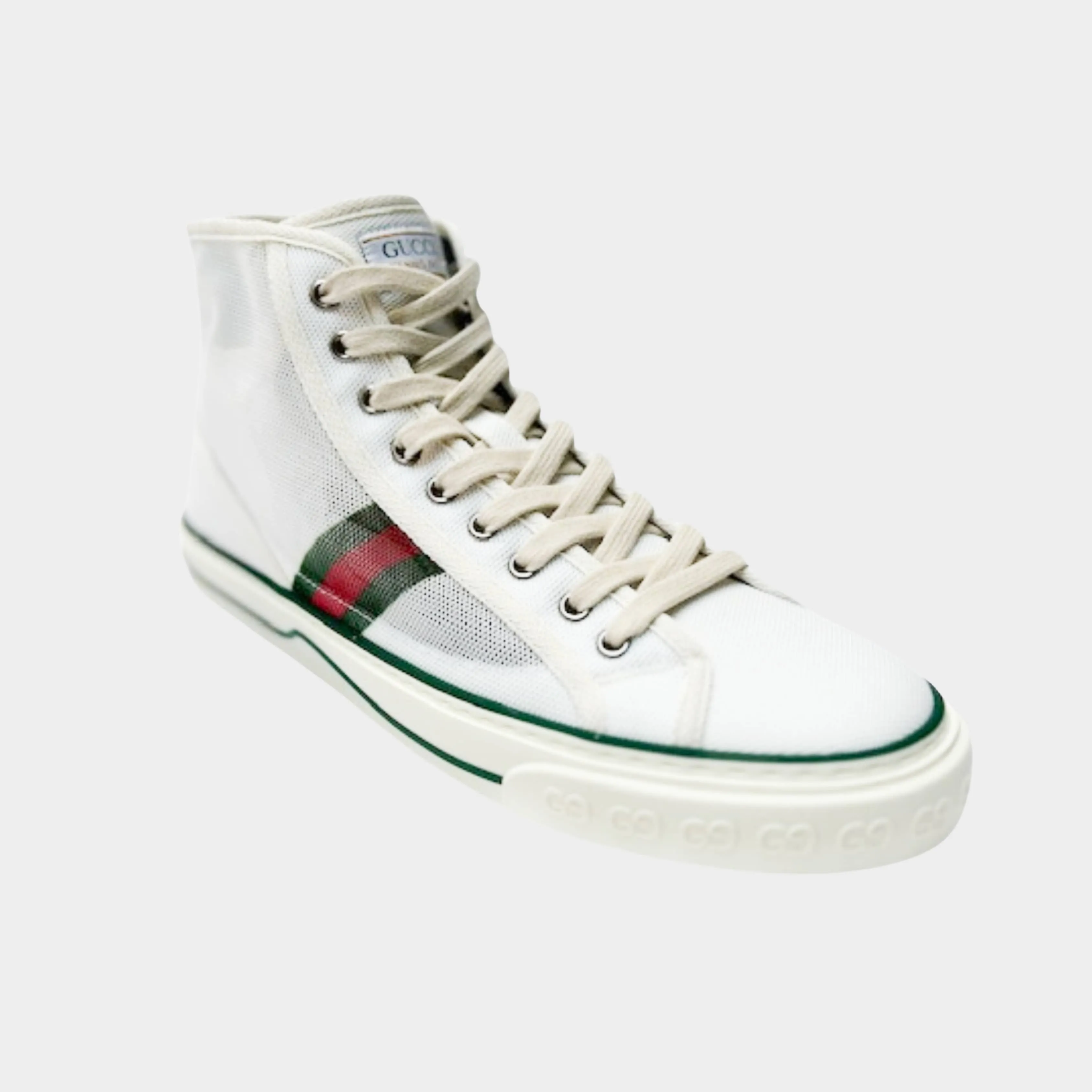 Gucci Mens 1977 Tennis High Top Trainers