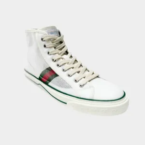 Gucci Mens 1977 Tennis High Top Trainers