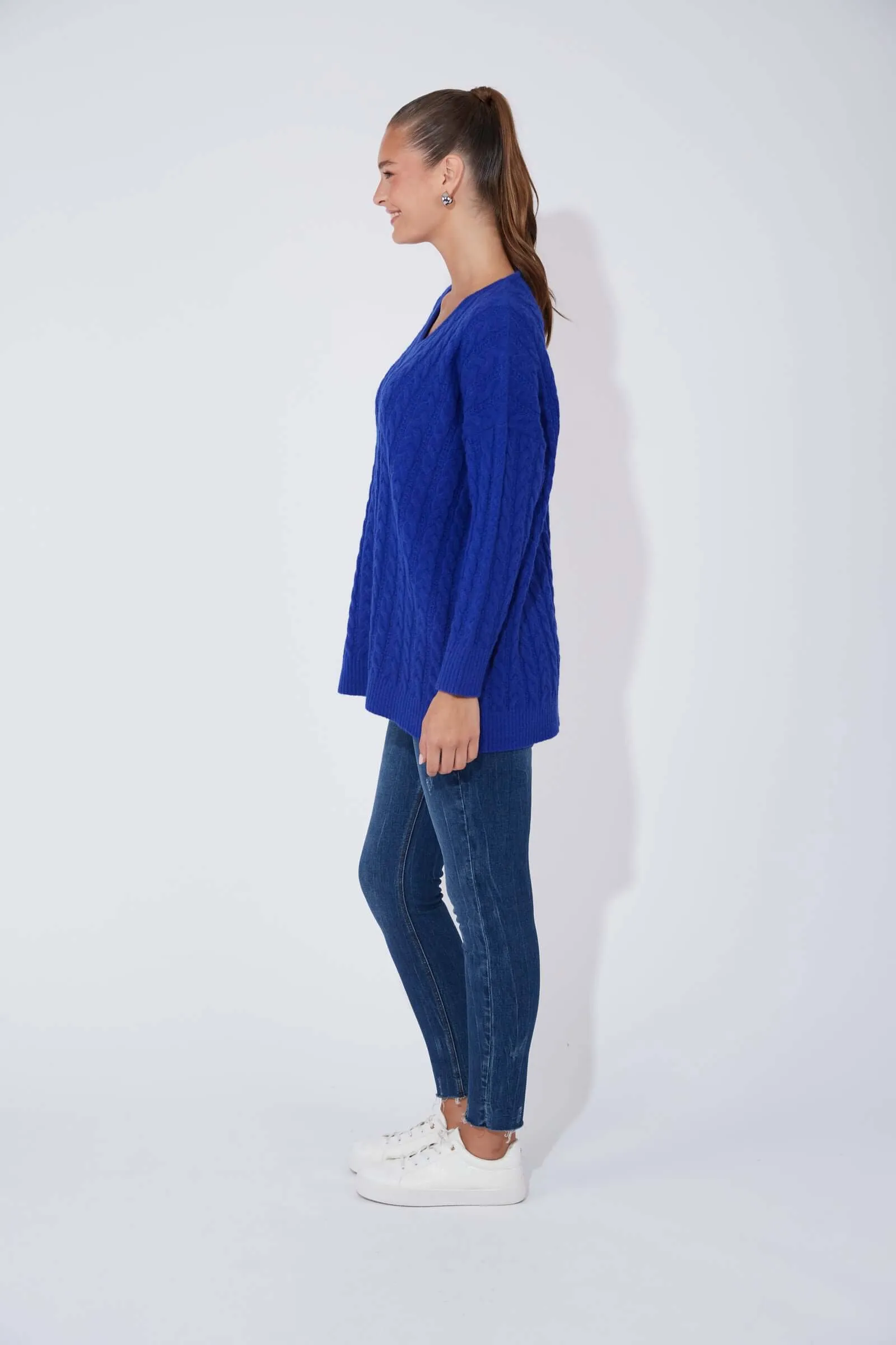 Haven Cadiz Jumper in Cobalt