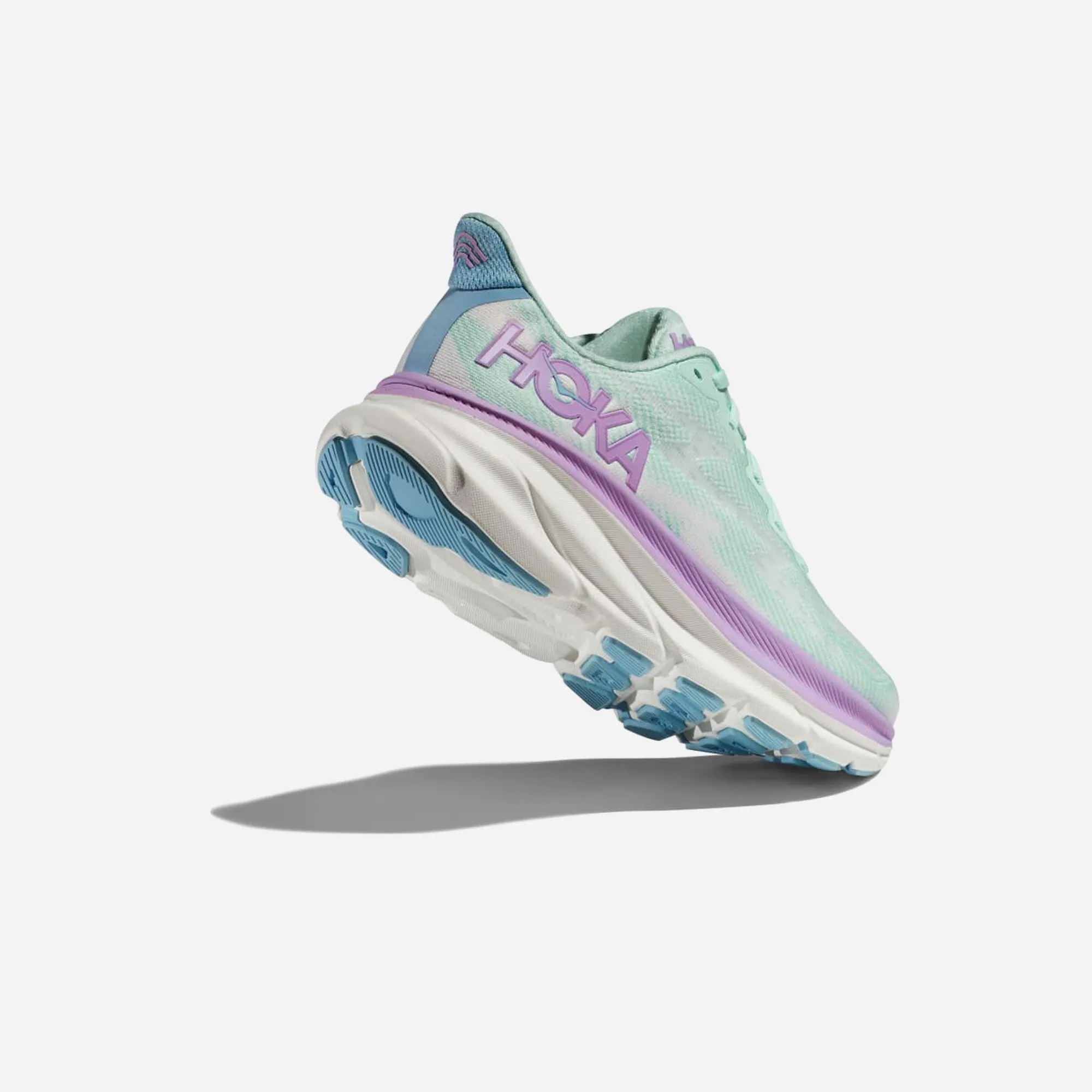 Hoka Clifton 9 sunlit ocean lilac mist WMNS