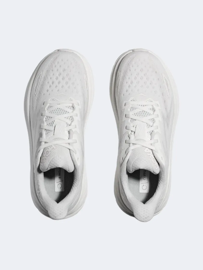 Hoka Clifton 9 Women Running Sneakers White