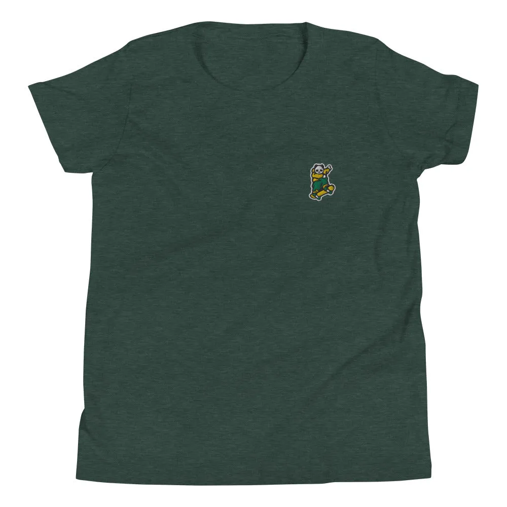 Johnny Xtreme (Skateboarding 2.0) Embroidered Kids T-Shirt