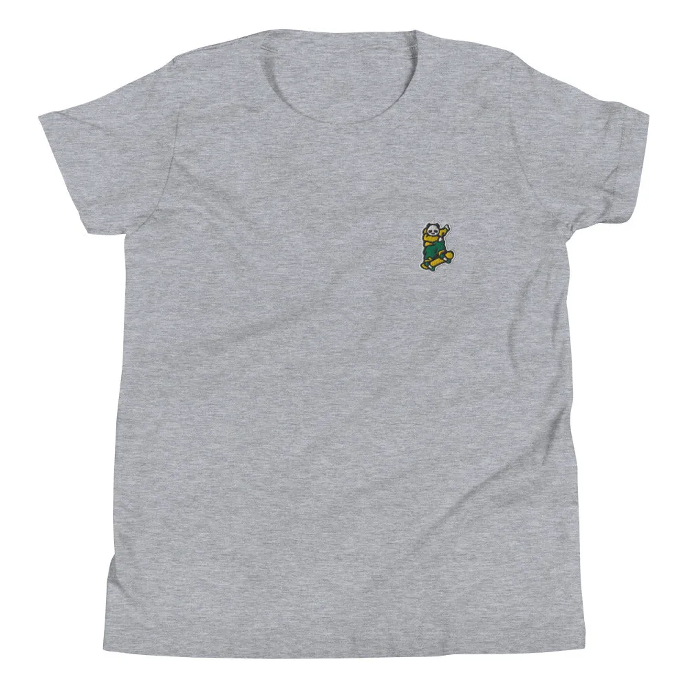Johnny Xtreme (Skateboarding 2.0) Embroidered Kids T-Shirt