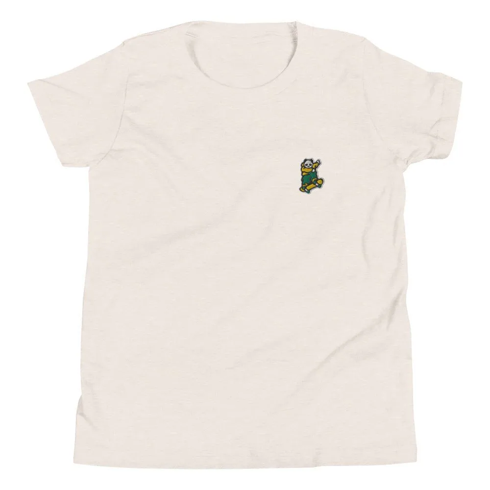 Johnny Xtreme (Skateboarding 2.0) Embroidered Kids T-Shirt