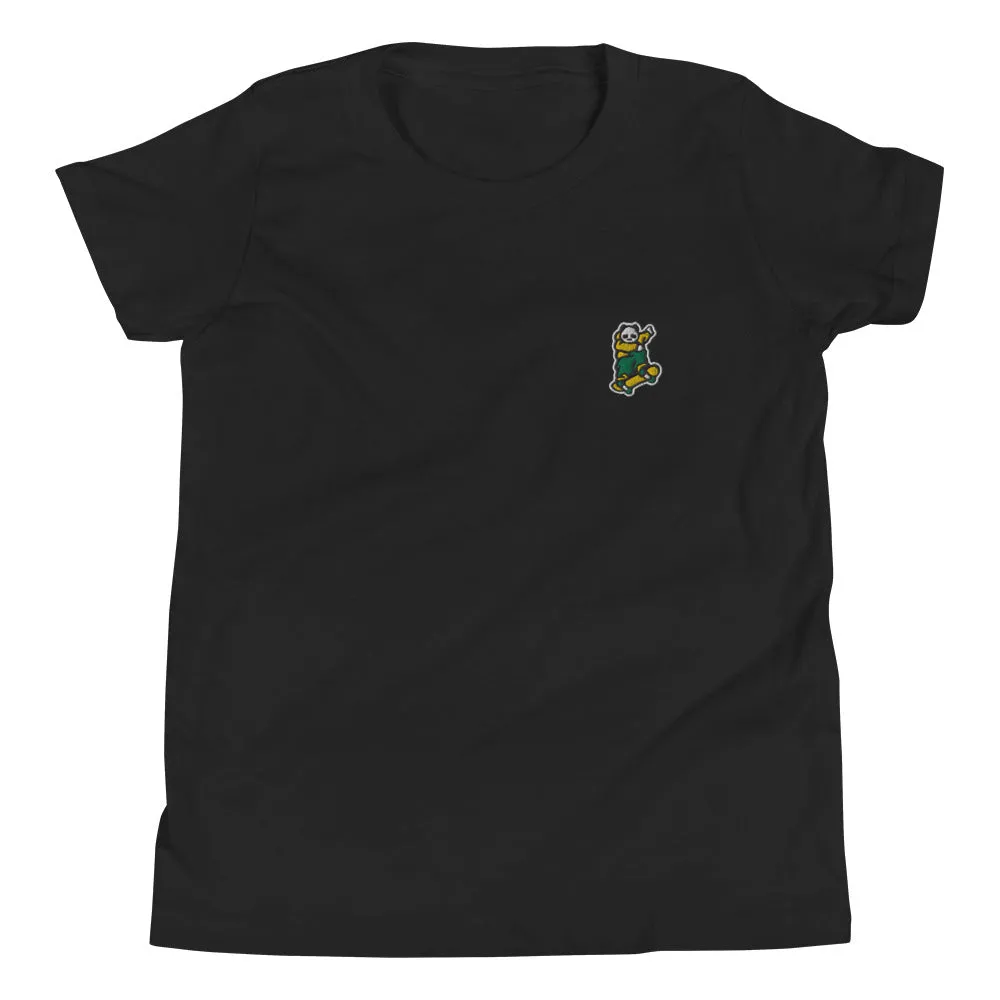 Johnny Xtreme (Skateboarding 2.0) Embroidered Kids T-Shirt