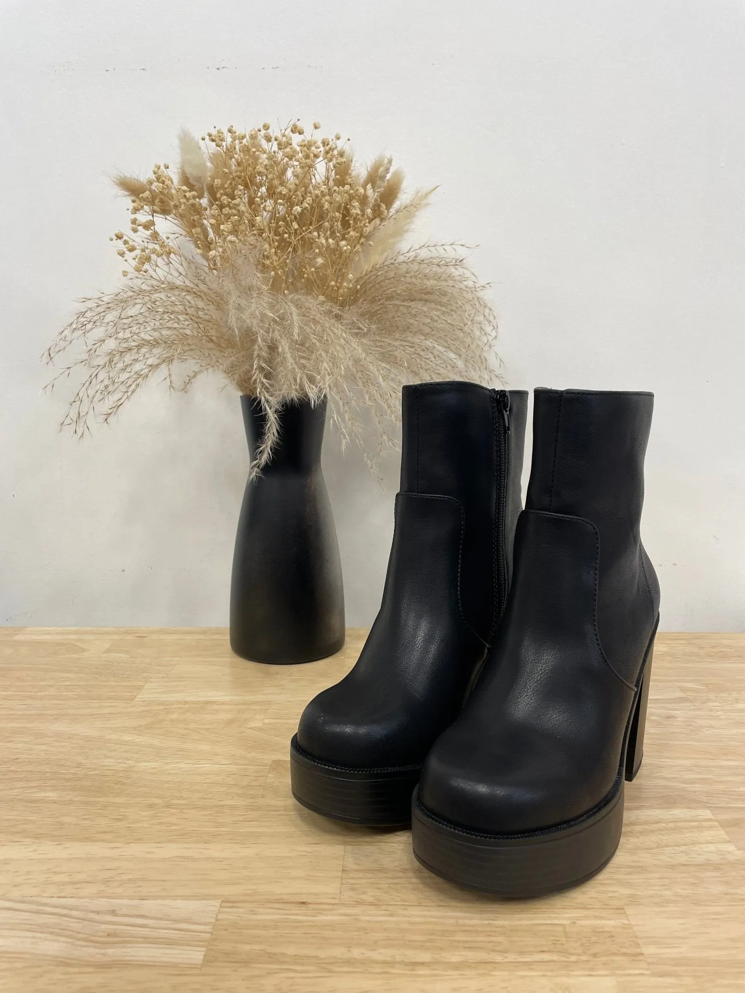 Kierra Platform Booties
