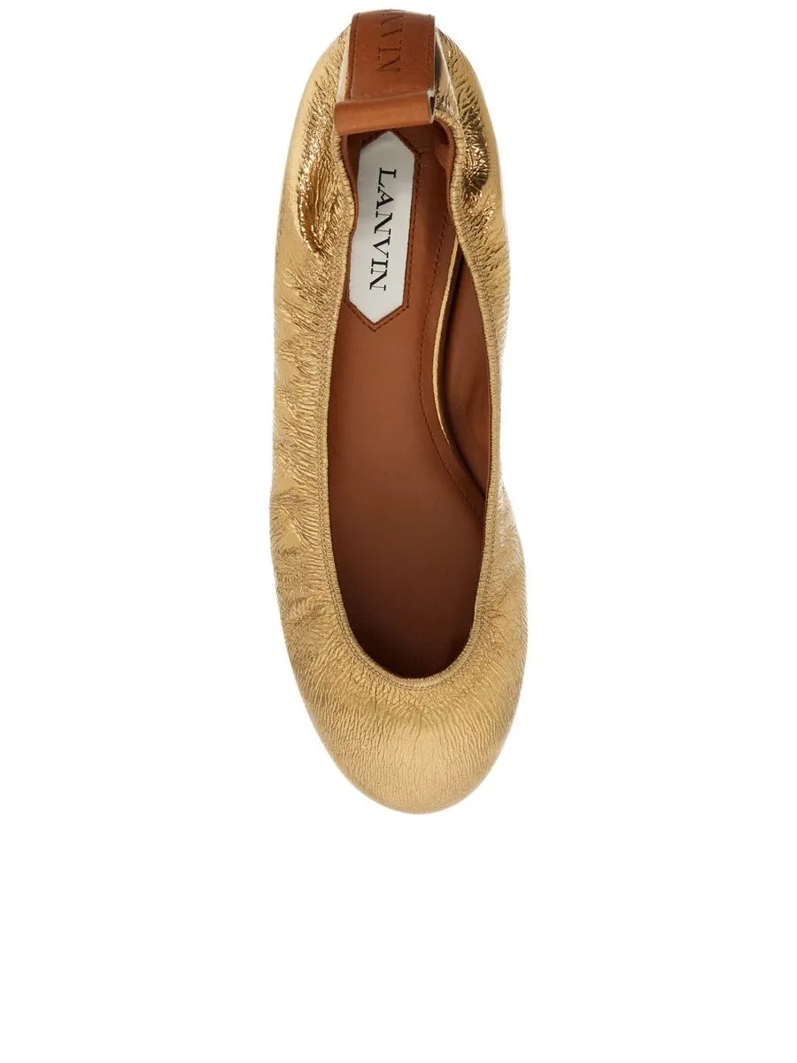 Lanvin Laminate Ballet Flats