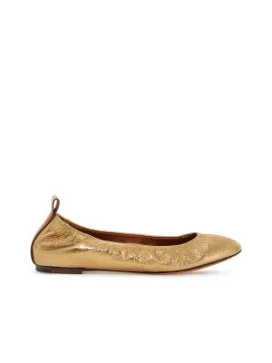 Lanvin Laminate Ballet Flats