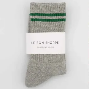 LBS Boyfriend Socks  - Light Grey