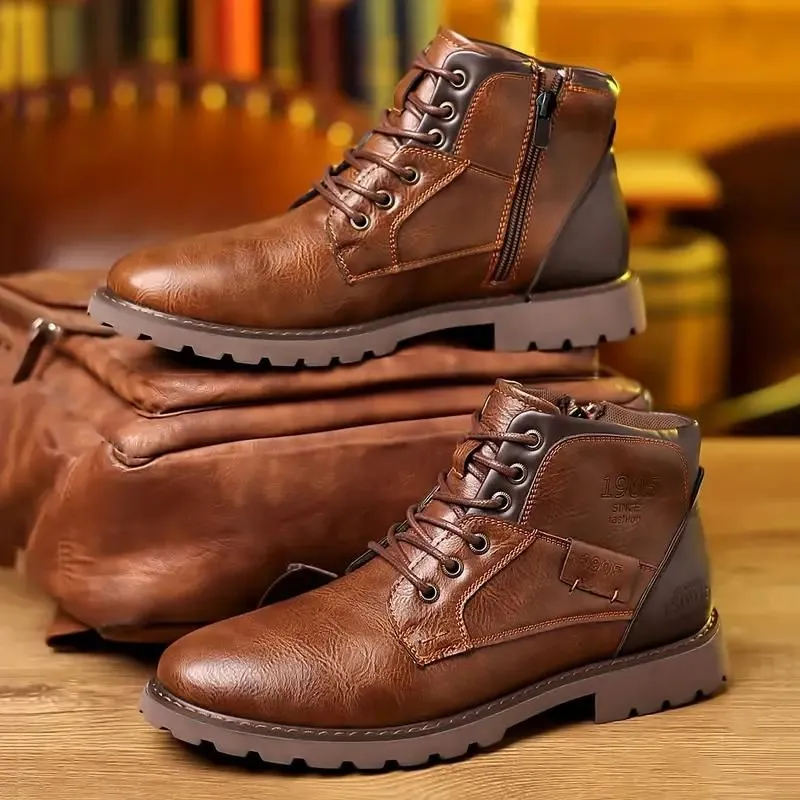 Levi | Tough Zipper Boots
