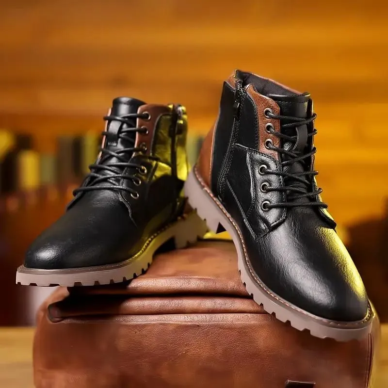 Levi | Tough Zipper Boots