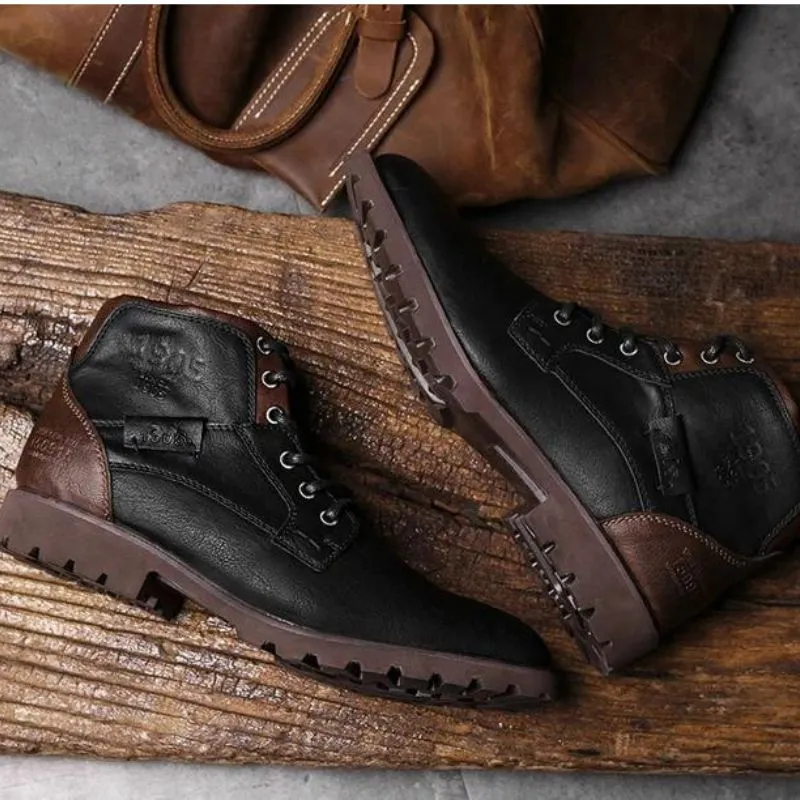 Levi | Tough Zipper Boots