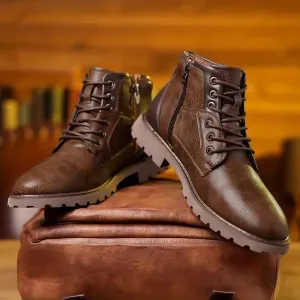 Levi | Tough Zipper Boots