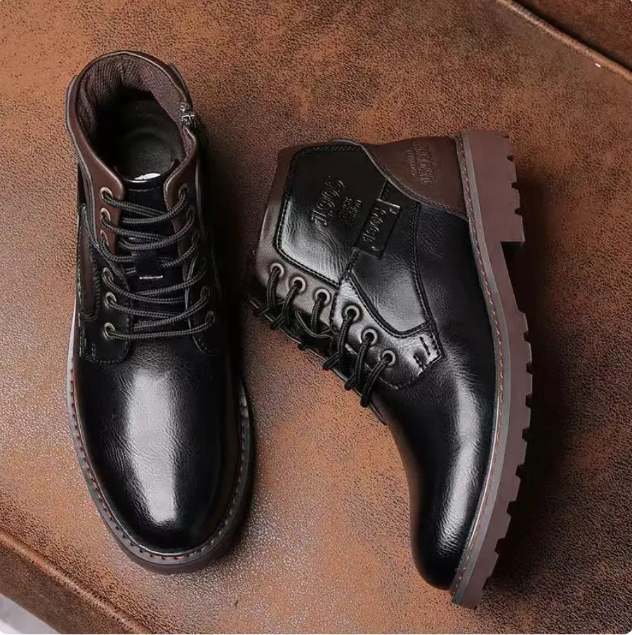 Levi | Tough Zipper Boots