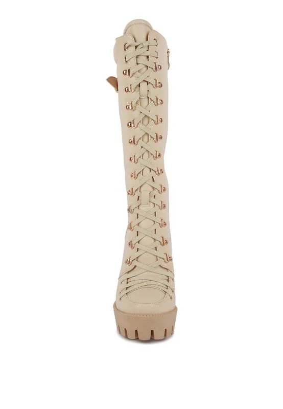 Magnolia Cushion Collared Side Zipper Biker Boot