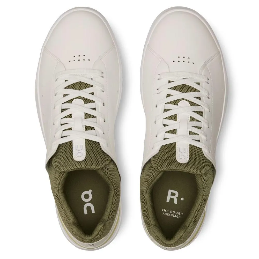 Men's THE ROGER Advantage Shoes White and Olive