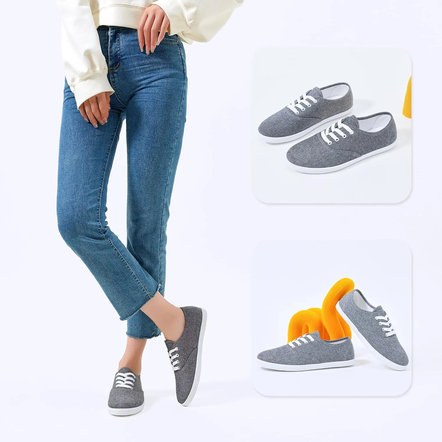 Mesh Slip On Shoes Women Comfort Knit Slip On Loafer Casual Fashion Sneaker Lightweight and Breathable Walking Flats