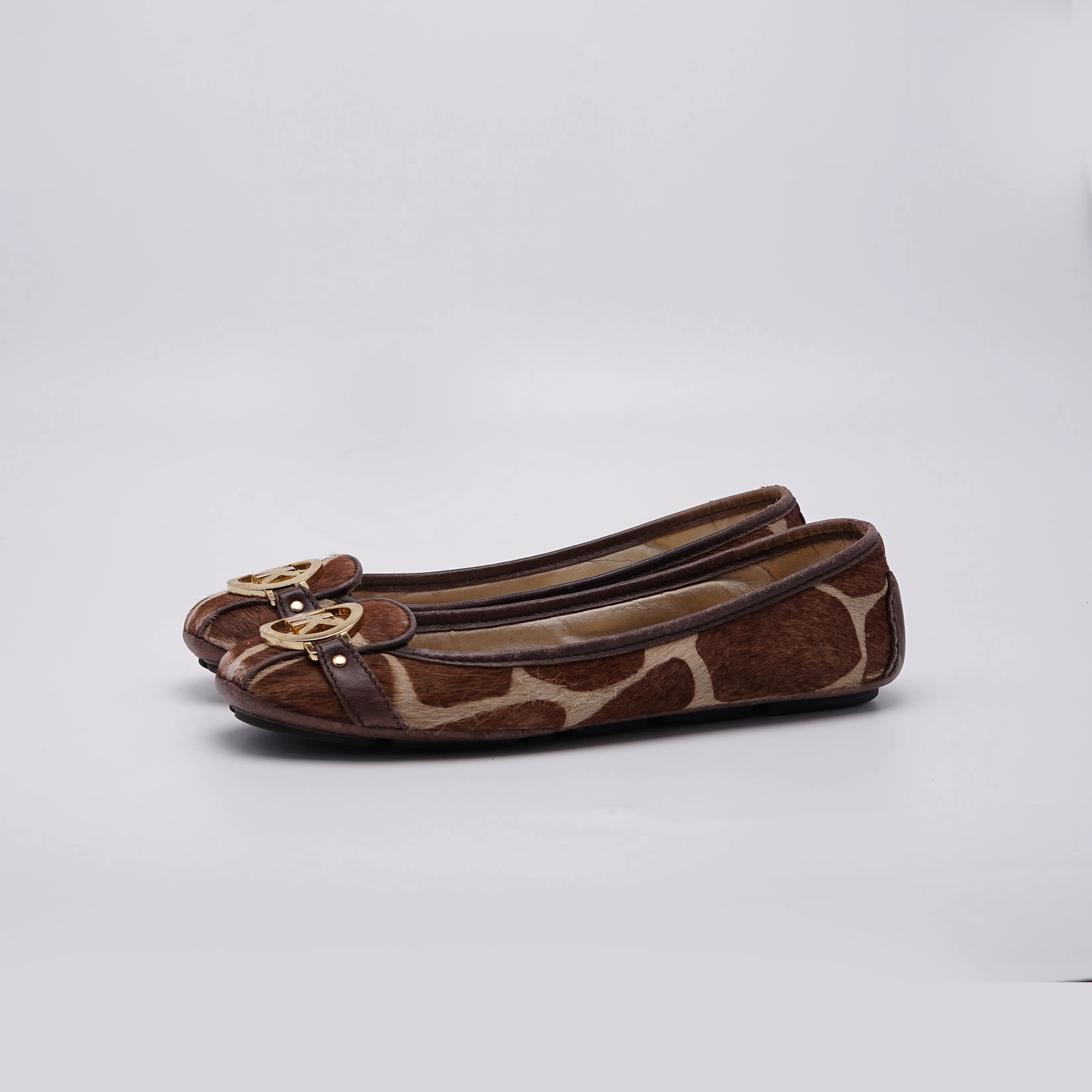 Michael Kors Leopard Print Ballet Pumps