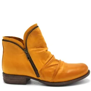 Miz Mooz Women's Luna Ankle Boot in Ochre
