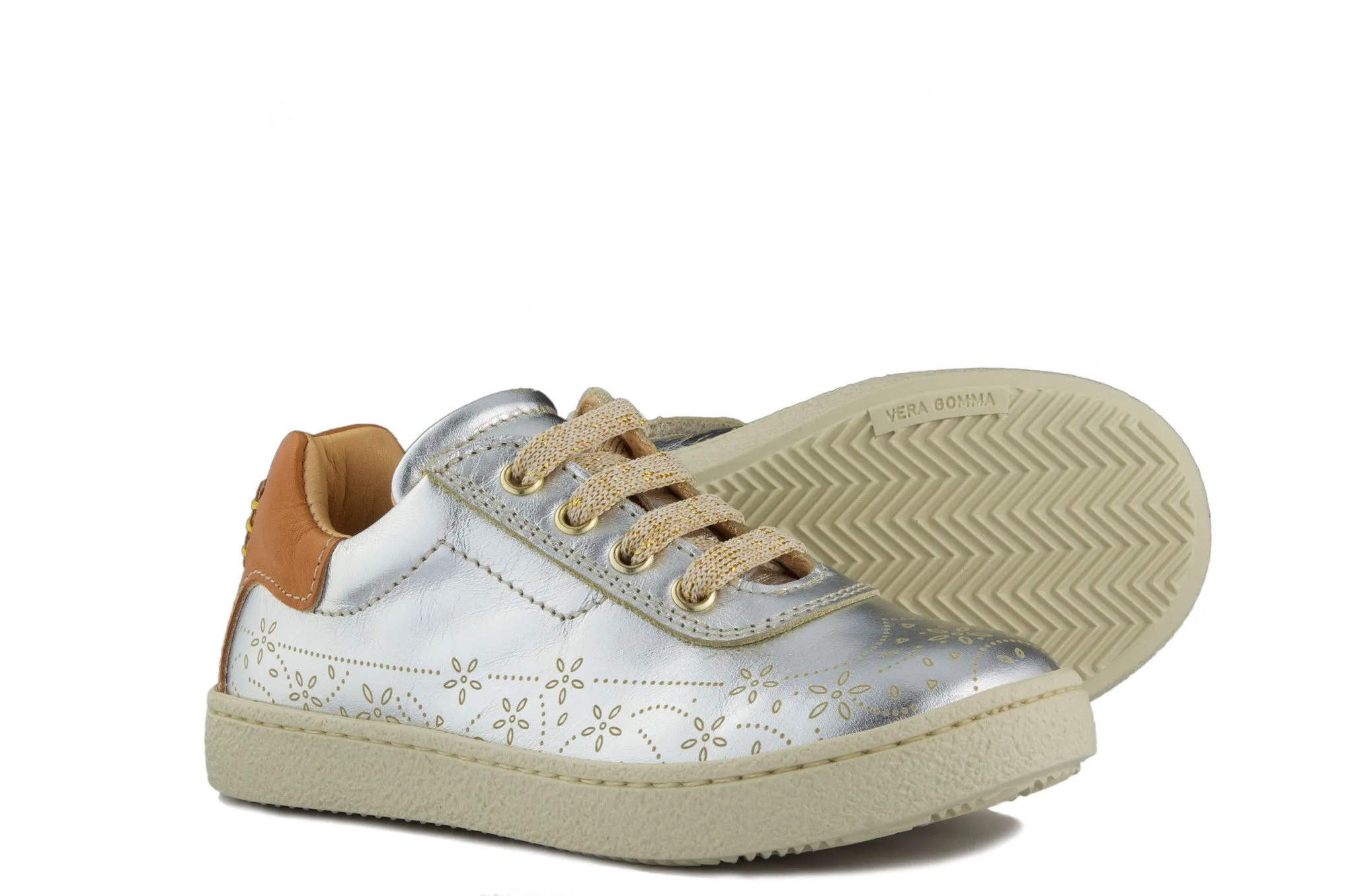 Ocra Girls Silver Trainer